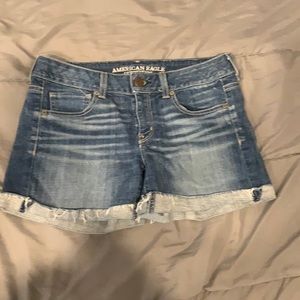 American eagle jean shorts
